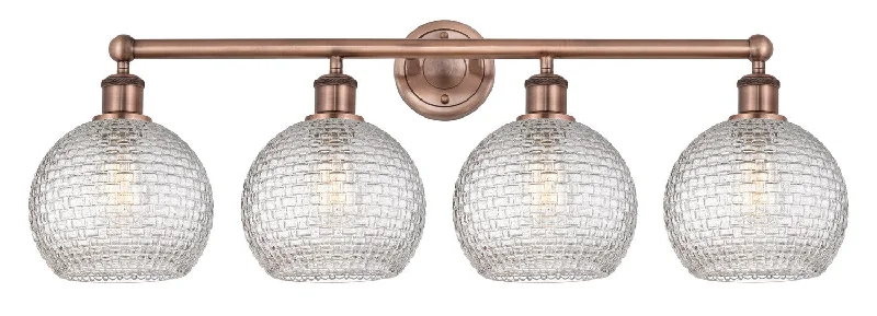 Industrial Lighting for Electronics ManufacturingDowntown Urban Four Light Bath Vanity Industrial Lighting for Electronics ManufacturingDowntown Urban Four Light Bath Vanity