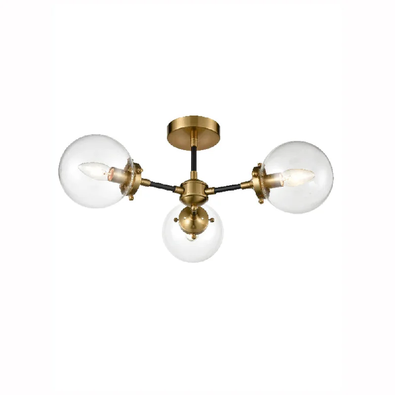 Modern track lighting with LED bulbsAttract 3/5Lt Ceiling Flush Light - Black & Gold Finish Modern track lighting with LED bulbsAttract 3/5Lt Ceiling Flush Light - Black & Gold Finish