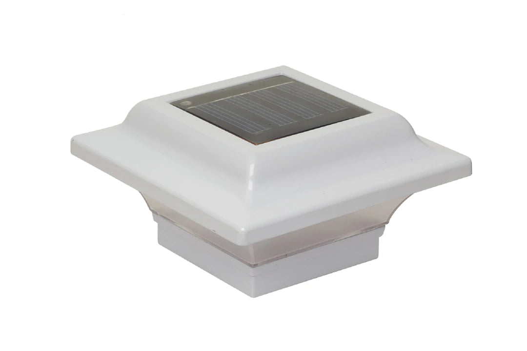 Dust - Resistant Industrial Lighting for Dirty WorkspacesLED Solar Post Cap 2.5x2.5 10 Lumens 4500K (Pack Of 2)