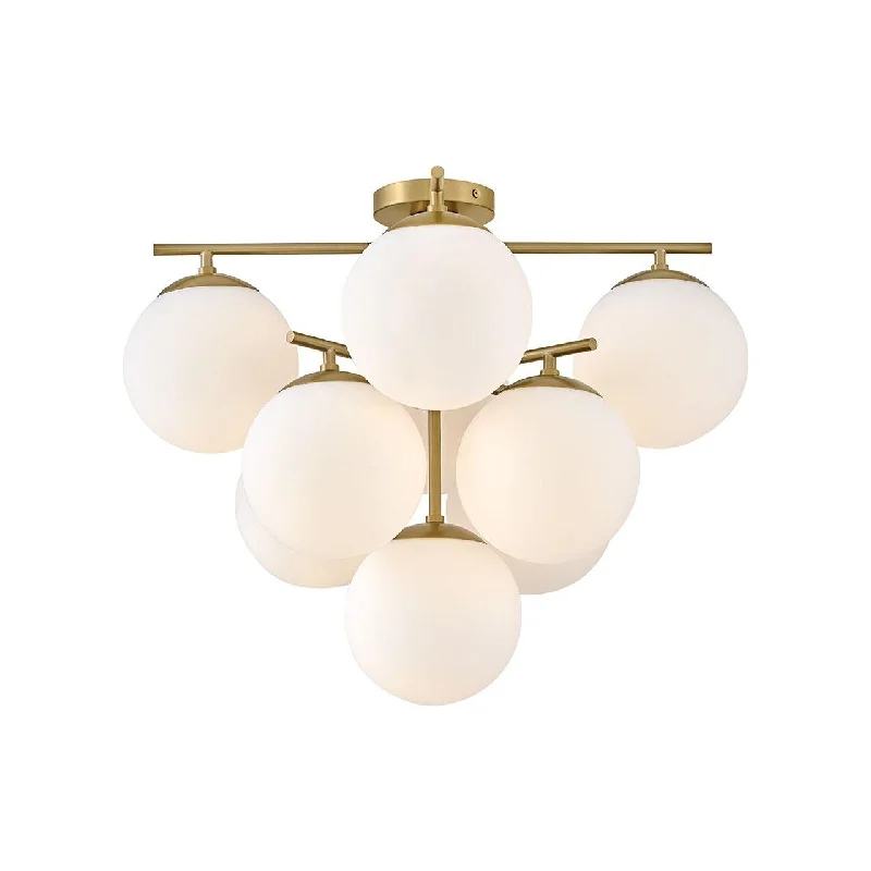 High - lumen track lighting for bright spacesJulep Large Flush Mount