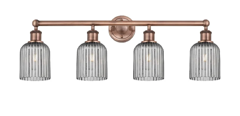 Industrial Exit Sign Lighting for Quick EvacuationEdison Four Light Bath Vanity