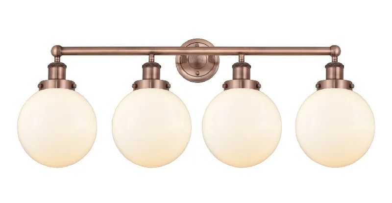 Industrial Lighting for Pharmaceutical ManufacturingEdison Four Light Bath Vanity