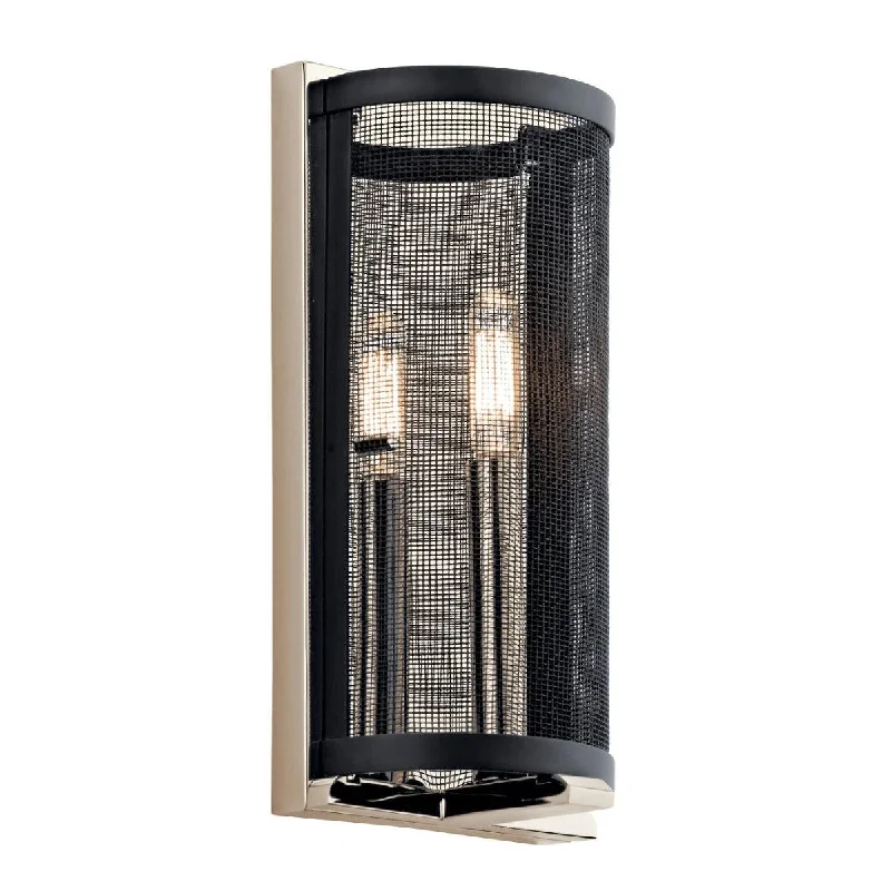 Industrial Task Lighting for Precision WorkstationsTitus 12" 1-Light Wall Sconce, Polished Nickerl Finish