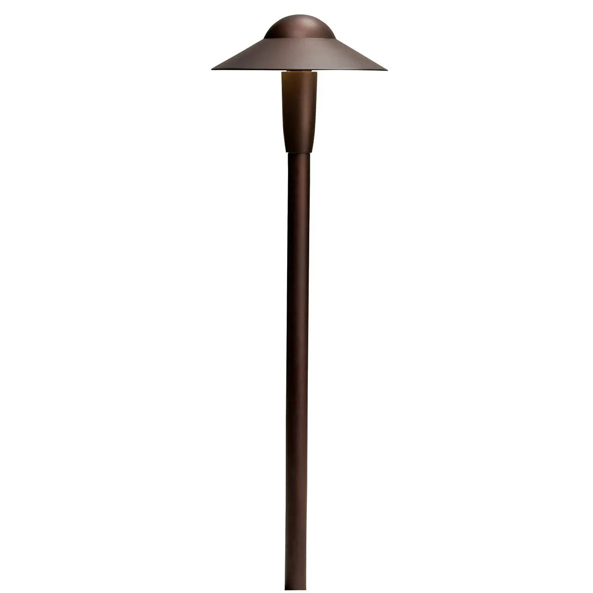 Industrial Lighting for Woodworking Factories12V 3W 250 Lumens CBR LED Integrated Path Light 3000K Textured Architectural Bronze