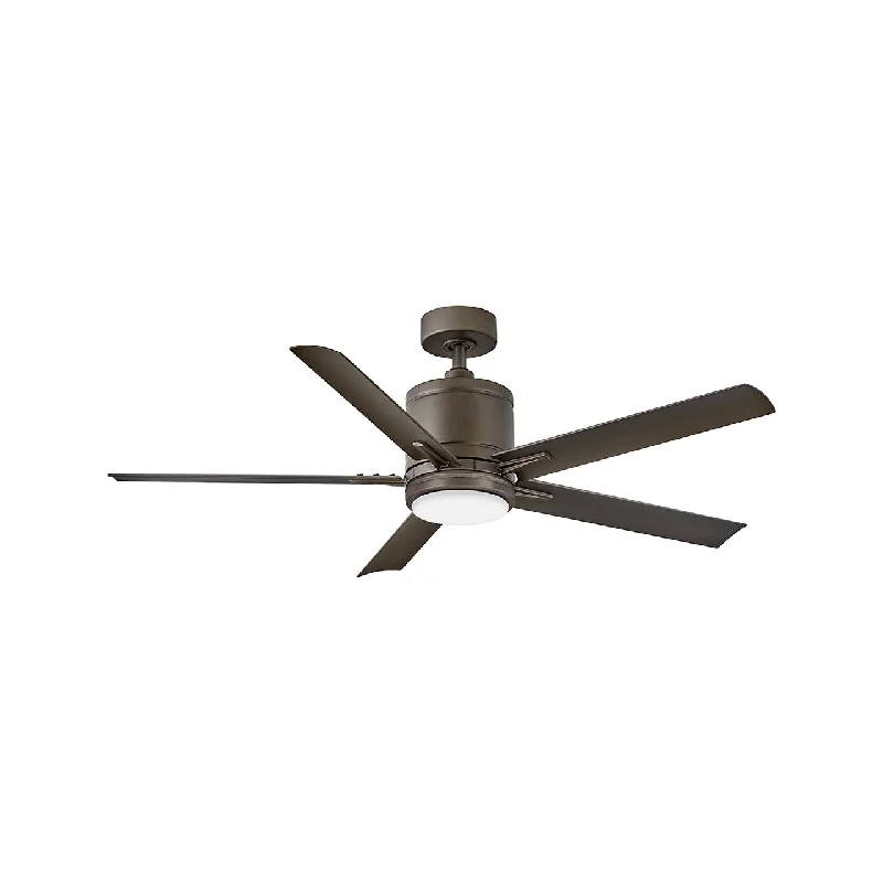 Track lighting for creating a moody atmosphereVail 52" LED Smart Fan