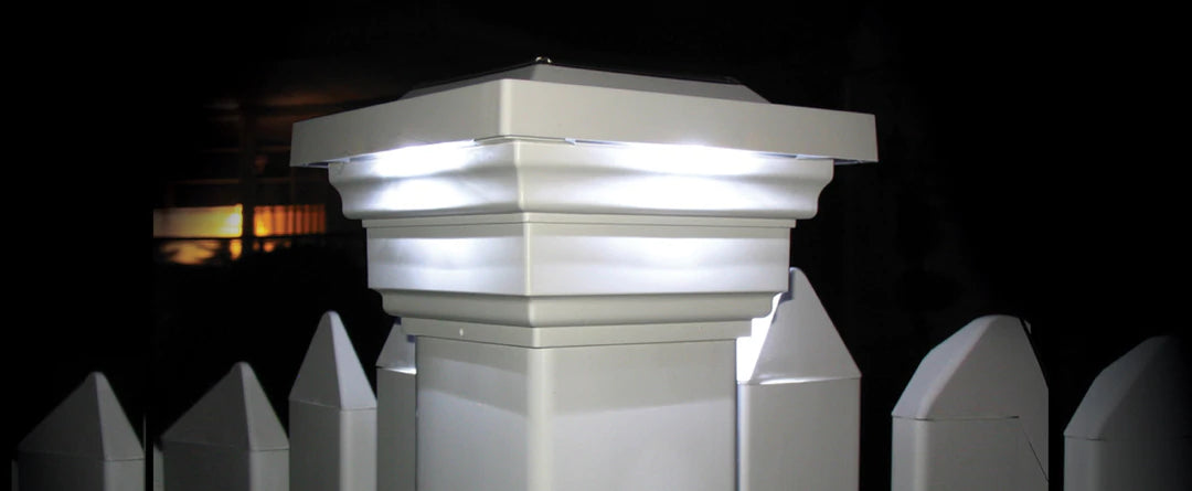 Industrial Emergency Lighting for Safety in FactoriesLED Solar Post Cap 4x4 15 Lumens 4500K (Pack Of 2)