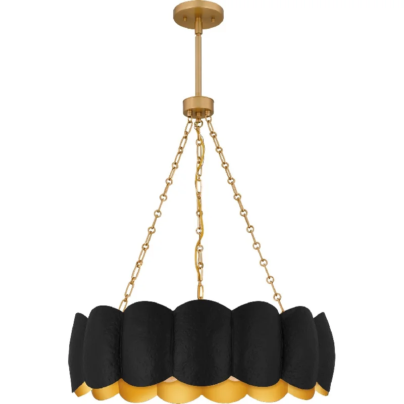 Track lighting with clear glass shadesSantana Pendant