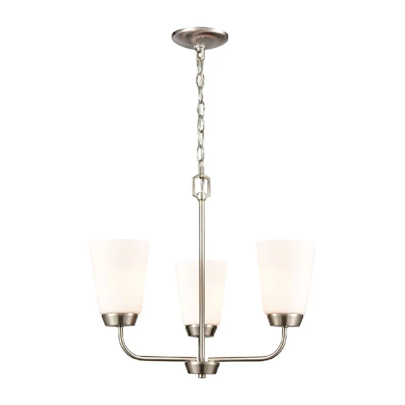 Chandeliers with Adjustable Arms for Directional LightingChandeliers with Adjustable Arms for Directional Lighting3L Chandelier in BN Chandeliers with Adjustable Arms for Directional LightingChandeliers with Adjustable Arms for Directional Lighting3L Chandelier in BN