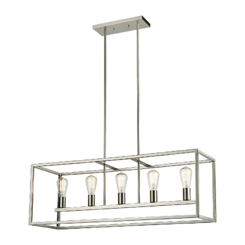 Chandeliers for Low Ceilings to Avoid OvercrowdingChandeliers for Low Ceilings to Avoid Overcrowding5 Light Linear Wlilliamsport Island Light in BN Chandeliers for Low Ceilings to Avoid OvercrowdingChandeliers for Low Ceilings to Avoid Overcrowding5 Light Linear Wlilliamsport Island Light in BN