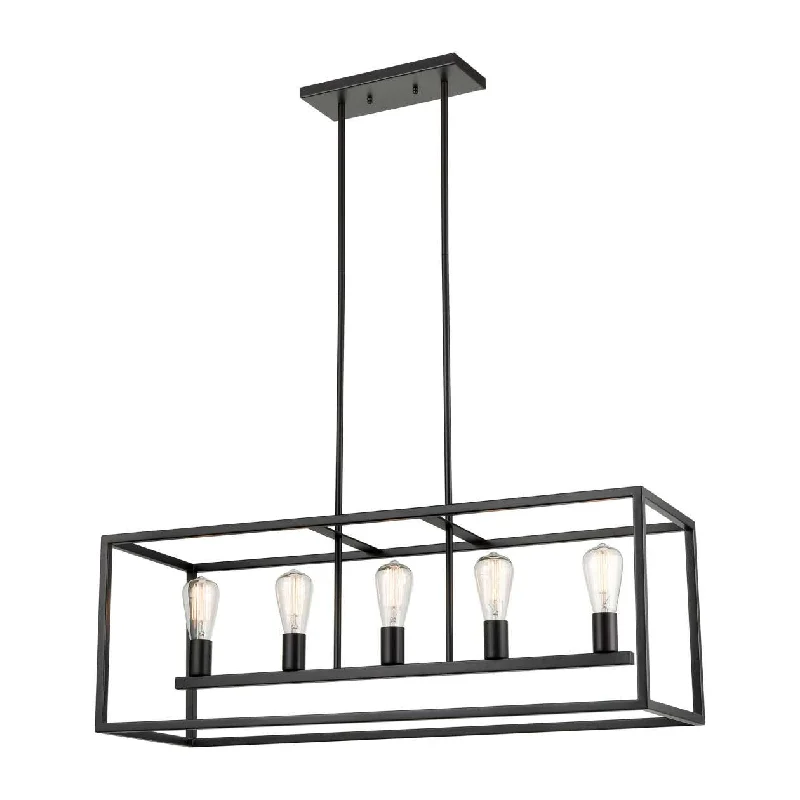 Chandeliers with Adjustable Height for Custom InstallationChandeliers with Adjustable Height for Custom Installation5 Light Linear Wlilliamsport Island Light in ORB Chandeliers with Adjustable Height for Custom InstallationChandeliers with Adjustable Height for Custom Installation5 Light Linear Wlilliamsport Island Light in ORB