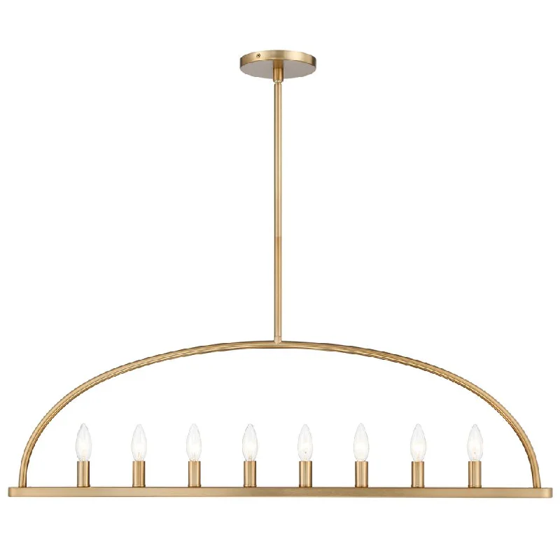 Chandeliers with Clear Crystal for a Sparkling EffectChandeliers with Clear Crystal for a Sparkling EffectAbbott 8 Light Vibrant Gold Linear Chandelier Chandeliers with Clear Crystal for a Sparkling EffectChandeliers with Clear Crystal for a Sparkling EffectAbbott 8 Light Vibrant Gold Linear Chandelier