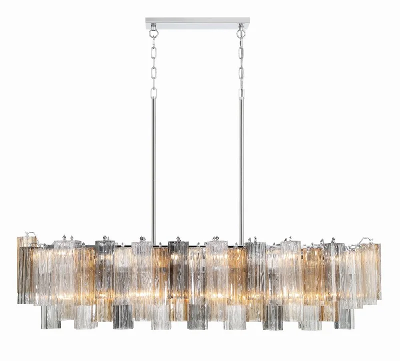 Bohemian - Style Beaded Chandeliers for Eclectic DecorBohemian - Style Beaded Chandeliers for Eclectic DecorAddis 14 Light Polished Chrome Chandelier Bohemian - Style Beaded Chandeliers for Eclectic DecorBohemian - Style Beaded Chandeliers for Eclectic DecorAddis 14 Light Polished Chrome Chandelier