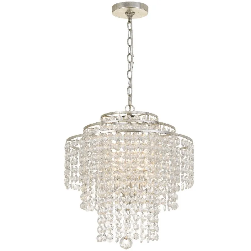 Art Deco Chandeliers for a Retro - Glam LookArt Deco Chandeliers for a Retro - Glam LookArielle 4 Light Antique Silver Chandelier Art Deco Chandeliers for a Retro - Glam LookArt Deco Chandeliers for a Retro - Glam LookArielle 4 Light Antique Silver Chandelier