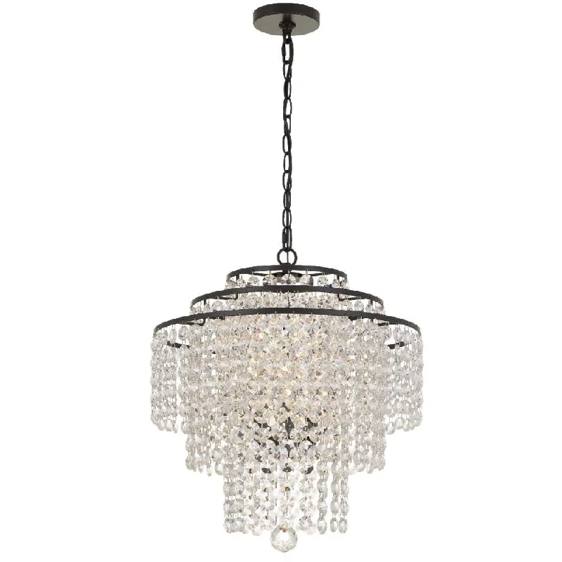 Chandeliers with Colored Glass for a Splash of ColorChandeliers with Colored Glass for a Splash of ColorArielle 4 Light Dark Bronze Chandelier Chandeliers with Colored Glass for a Splash of ColorChandeliers with Colored Glass for a Splash of ColorArielle 4 Light Dark Bronze Chandelier