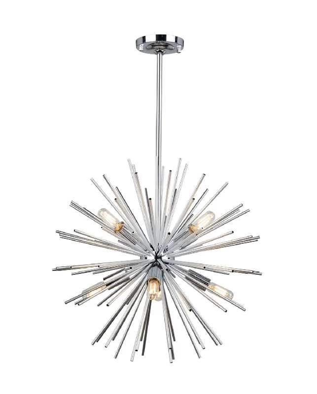 Ceiling - Mounted Chandeliers for Standard CeilingsCeiling - Mounted Chandeliers for Standard CeilingsArtcraft Sunburst AC11443CH Chandelier Light - Chrome