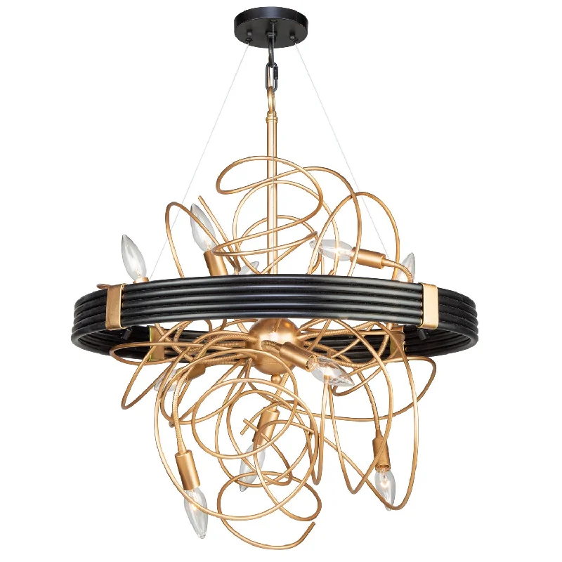 Chandeliers with Murano Glass for a High - End Artistic TouchChandeliers with Murano Glass for a High - End Artistic TouchArtcraft Galaxy AC11540VB Chandelier Light - Black & Brass Chandeliers with Murano Glass for a High - End Artistic TouchChandeliers with Murano Glass for a High - End Artistic TouchArtcraft Galaxy AC11540VB Chandelier Light - Black & Brass