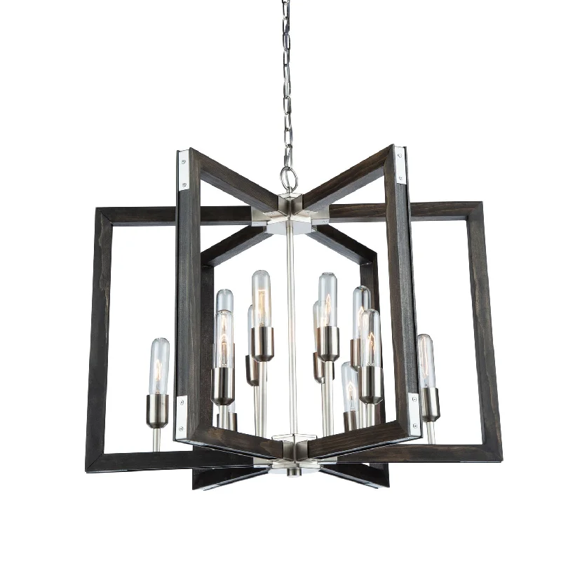Chandeliers with Pendant Lights for a Stylish LookChandeliers with Pendant Lights for a Stylish LookArtcraft Gatehouse AC11652BN Chandelier Light - Dark Pine & Brushed Nickel Chandeliers with Pendant Lights for a Stylish LookChandeliers with Pendant Lights for a Stylish LookArtcraft Gatehouse AC11652BN Chandelier Light - Dark Pine & Brushed Nickel