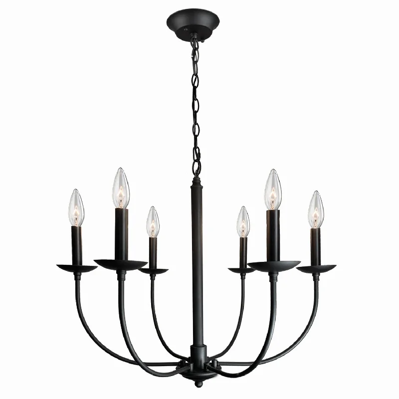 Chandeliers for Living Rooms to Create a Focal PointChandeliers for Living Rooms to Create a Focal PointArtcraft Wrought Iron AC11676BK Chandelier Light - Black