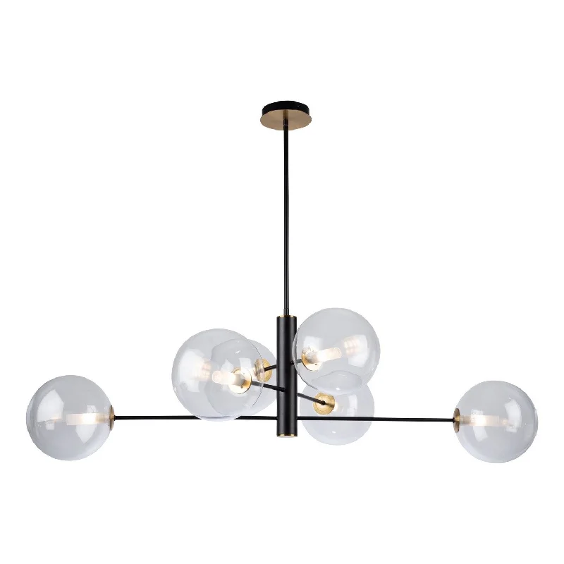 French Country Chandeliers with a Romantic AuraFrench Country Chandeliers with a Romantic AuraArtcraft Aurelia AC11766VB Chandelier Light - Matte Black & Brass