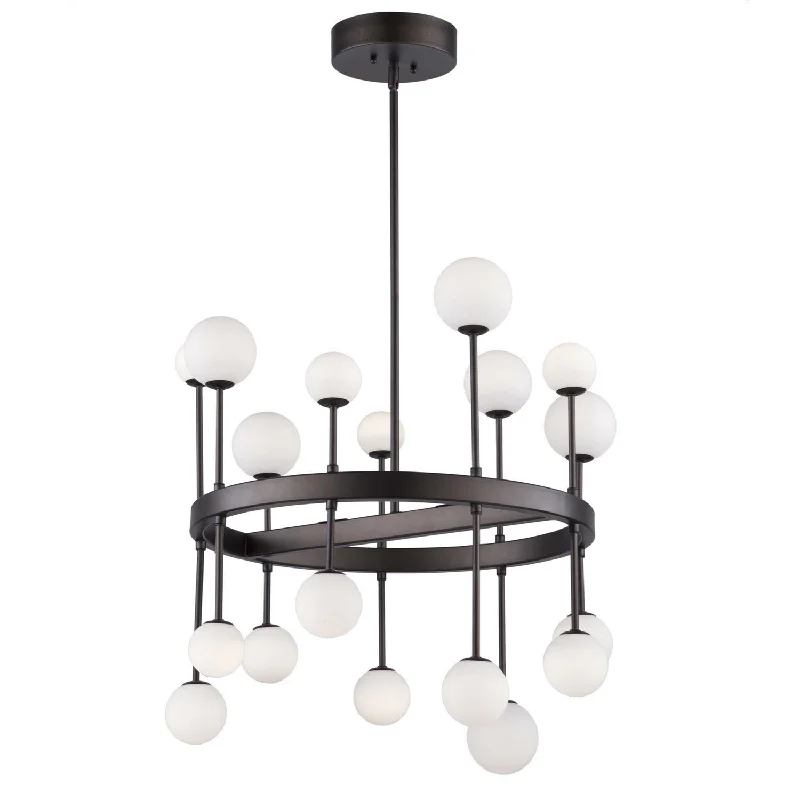 Oversized Chandeliers as a Statement Piece in Living RoomsOversized Chandeliers as a Statement Piece in Living RoomsArtcraft Melrose AC6623 Chandelier Light - Bronze
