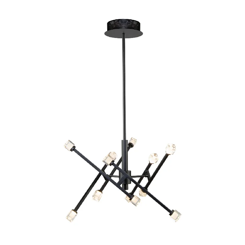 Chandeliers with Sputnik - Style Design for a Futuristic VibeChandeliers with Sputnik - Style Design for a Futuristic VibeArtcraft Batton AC6640BK Chandelier Light - Black