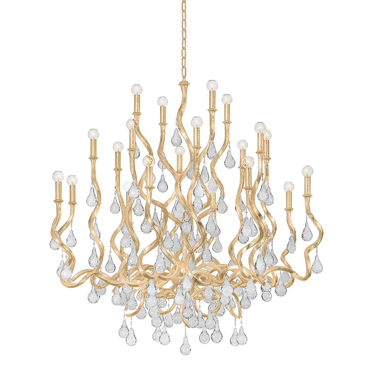 Chandeliers with Metal Frames in Gold FinishChandeliers with Metal Frames in Gold FinishAVELINE CHANDELIER Chandeliers with Metal Frames in Gold FinishChandeliers with Metal Frames in Gold FinishAVELINE CHANDELIER