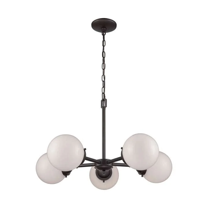 Chandeliers for Dining Rooms to Set the Mood for MealsChandeliers for Dining Rooms to Set the Mood for MealsBeckett 5-Light Chandelier in Oil Rubbed Bronze with Opal White Glass Chandeliers for Dining Rooms to Set the Mood for MealsChandeliers for Dining Rooms to Set the Mood for MealsBeckett 5-Light Chandelier in Oil Rubbed Bronze with Opal White Glass