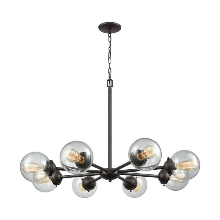 Victorian - Inspired Chandeliers with Ornate DetailsVictorian - Inspired Chandeliers with Ornate DetailsBeckett 8-Light Chandelier in Oil Rubbed Bronze with Clear Glass Victorian - Inspired Chandeliers with Ornate DetailsVictorian - Inspired Chandeliers with Ornate DetailsBeckett 8-Light Chandelier in Oil Rubbed Bronze with Clear Glass