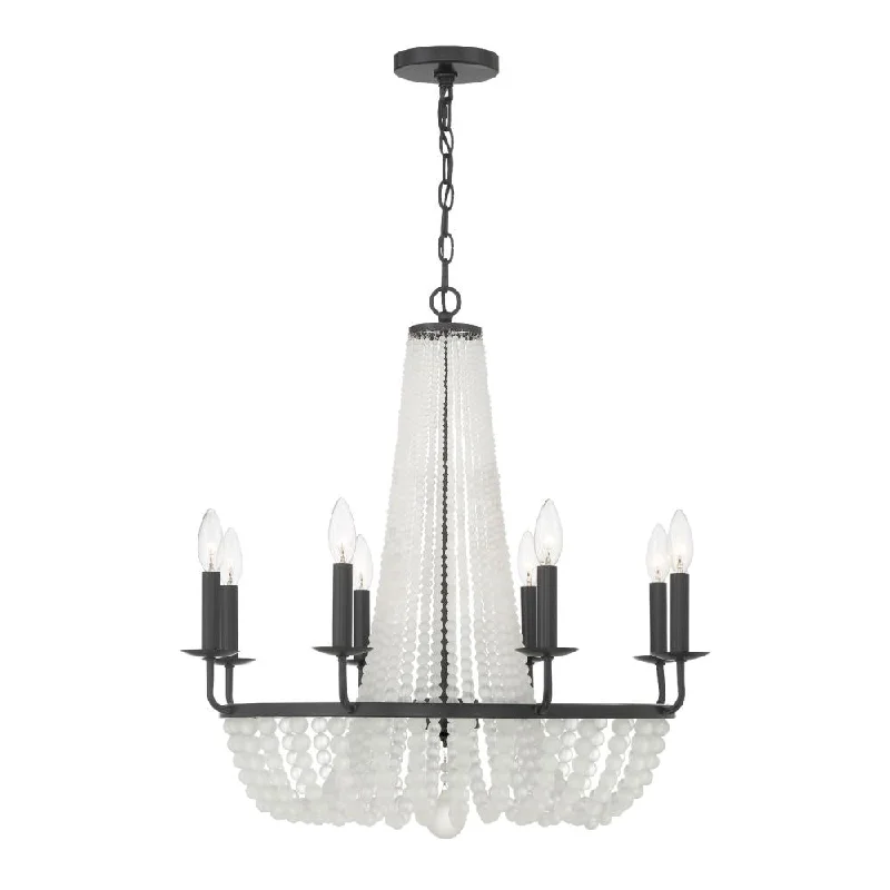 Mid - Century Modern Chandeliers for Vintage AppealMid - Century Modern Chandeliers for Vintage AppealBella 8 Light Matte Black Chandelier Mid - Century Modern Chandeliers for Vintage AppealMid - Century Modern Chandeliers for Vintage AppealBella 8 Light Matte Black Chandelier