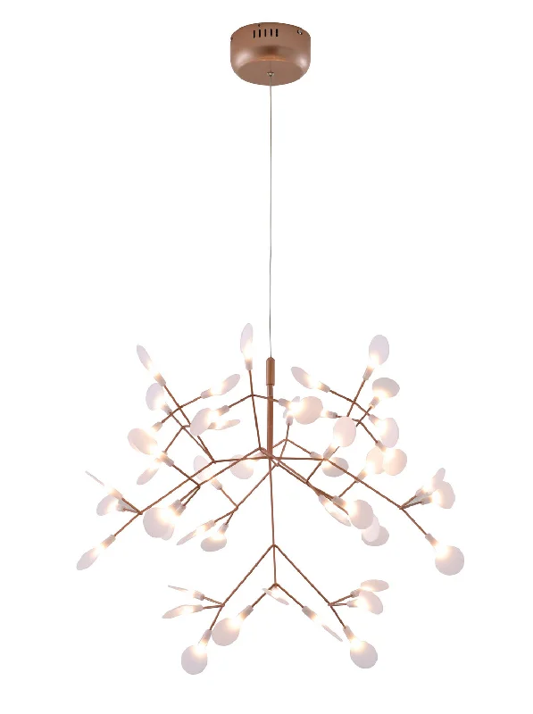 Chandeliers with Adjustable Height for Custom InstallationChandeliers with Adjustable Height for Custom InstallationBethel International DLS61C28CO Chandelier Light - Matte Copper