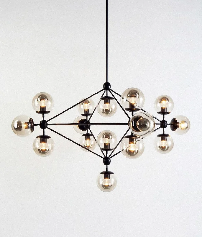 Chandeliers with Dimmable Lights for Ambiance ControlChandeliers with Dimmable Lights for Ambiance ControlBethel International Pendant DU02 Chandelier Light - Black