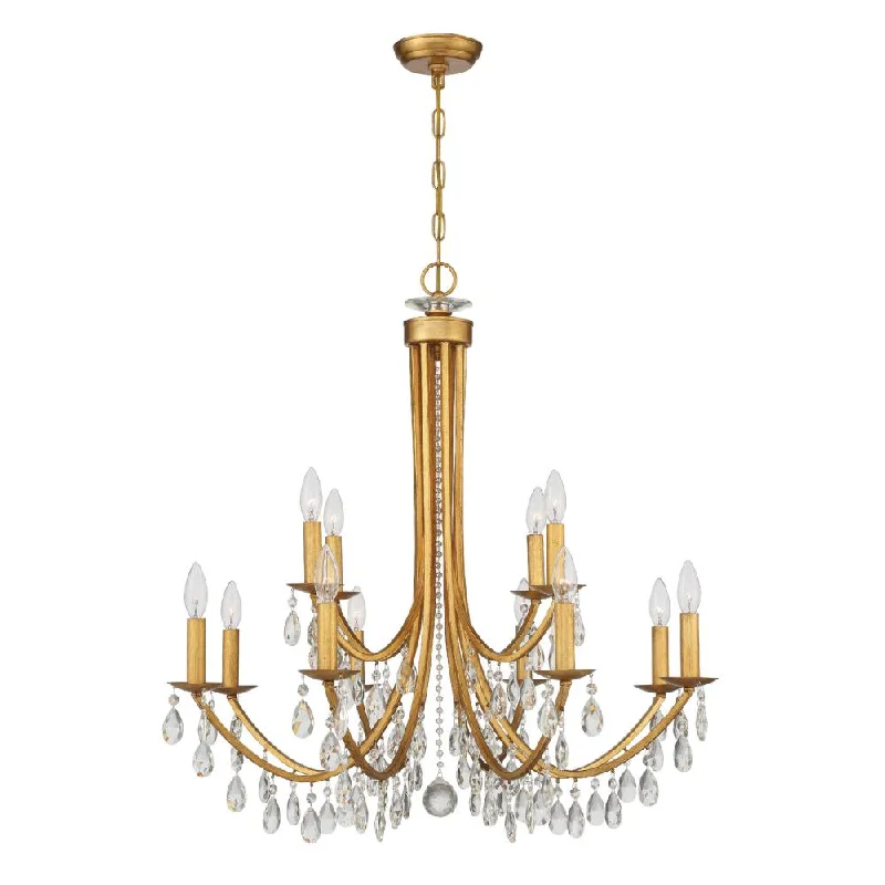 Chandeliers with Metal Frames in Black FinishChandeliers with Metal Frames in Black FinishBridgehampton 12 Light Swarovski Strass Crystal Antique Gold Chandelier Chandeliers with Metal Frames in Black FinishChandeliers with Metal Frames in Black FinishBridgehampton 12 Light Swarovski Strass Crystal Antique Gold Chandelier