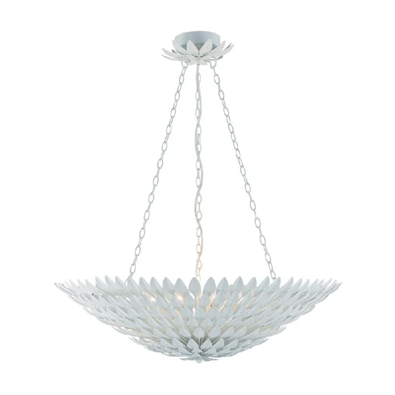 Ceiling - Mounted Chandeliers for Standard CeilingsCeiling - Mounted Chandeliers for Standard CeilingsBroche 8 Light Matte White Chandelier Ceiling - Mounted Chandeliers for Standard CeilingsCeiling - Mounted Chandeliers for Standard CeilingsBroche 8 Light Matte White Chandelier