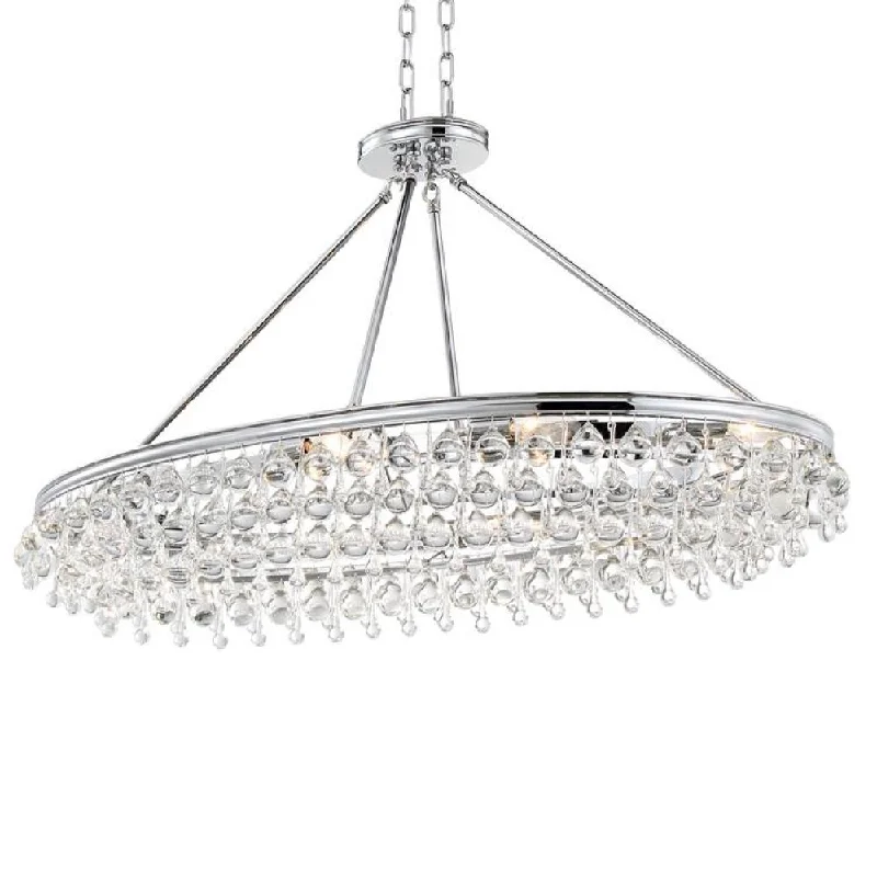 Chandeliers with Pendant Lights for a Stylish LookChandeliers with Pendant Lights for a Stylish LookCalypso 8 Light Crystal Teardrop Chrome Oval Chandelier Chandeliers with Pendant Lights for a Stylish LookChandeliers with Pendant Lights for a Stylish LookCalypso 8 Light Crystal Teardrop Chrome Oval Chandelier