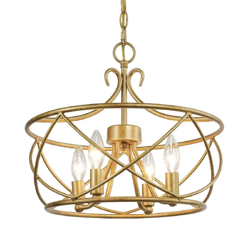Chandeliers with Candle - Style Bulbs for a Classic AestheticChandeliers with Candle - Style Bulbs for a Classic AestheticCemithersia 4-Light Small Gold Chandelier Chandeliers with Candle - Style Bulbs for a Classic AestheticChandeliers with Candle - Style Bulbs for a Classic AestheticCemithersia 4-Light Small Gold Chandelier