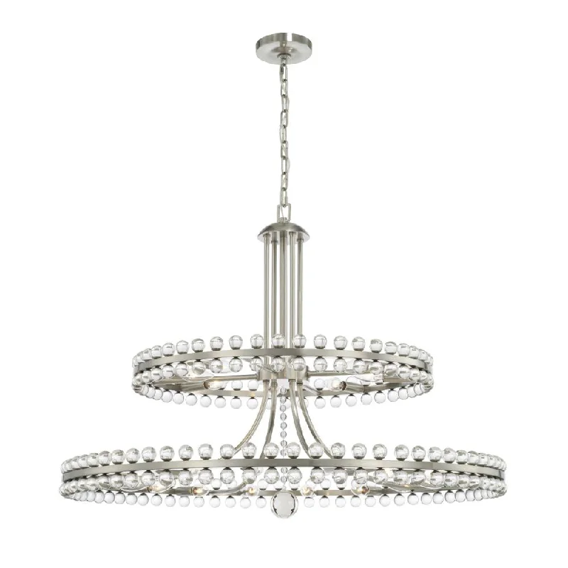 Traditional Brass Chandeliers for Classic InteriorsTraditional Brass Chandeliers for Classic InteriorsClover 24 Light Brushed Nickel Two Tier Chandelier Traditional Brass Chandeliers for Classic InteriorsTraditional Brass Chandeliers for Classic InteriorsClover 24 Light Brushed Nickel Two Tier Chandelier