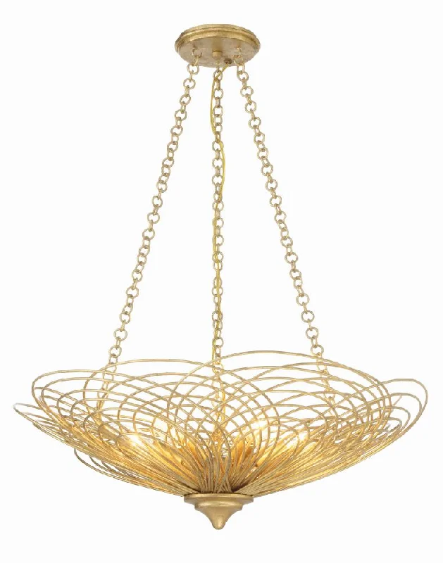 Chandeliers with Multiple Lights for Maximum IlluminationChandeliers with Multiple Lights for Maximum IlluminationDoral 6 Light Renaissance Gold Chandelier