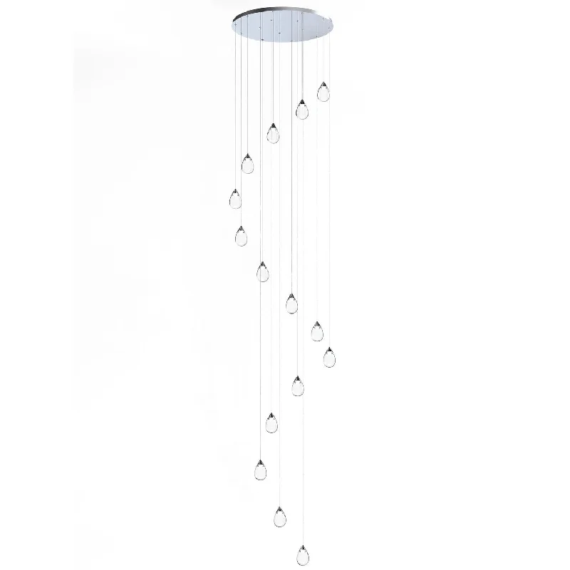 Chandeliers with Dimmable Lights for Ambiance ControlChandeliers with Dimmable Lights for Ambiance ControlDewdrop LED Pendant