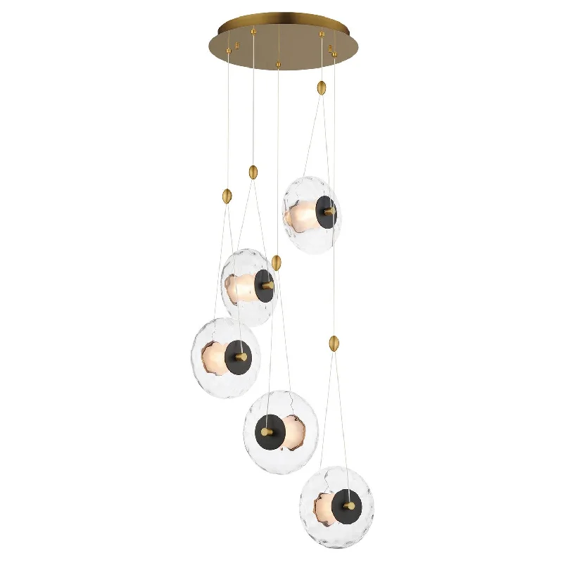 Chandeliers for High Ceilings to Fill Vertical SpaceChandeliers for High Ceilings to Fill Vertical SpaceAmulet LED Pendant