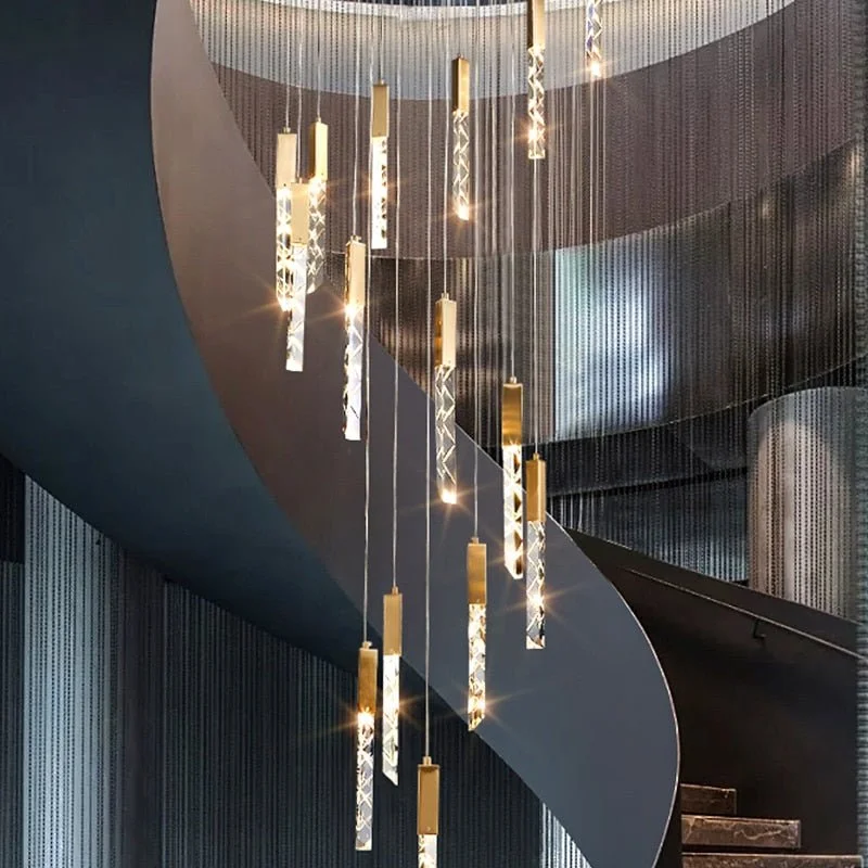 Chandeliers with Adjustable Arms for Directional LightingChandeliers with Adjustable Arms for Directional LightingGold Pendant Modern Crystal Indoor Lighting Loft Stair Spiral Lights Fixture Chandeliers with Adjustable Arms for Directional LightingChandeliers with Adjustable Arms for Directional LightingGold Pendant Modern Crystal Indoor Lighting Loft Stair Spiral Lights Fixture