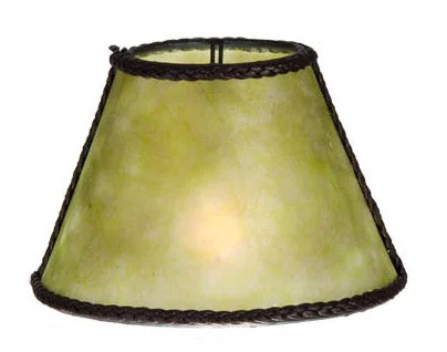 Industrial Iron Chandeliers for Loft - Inspired SpacesIndustrial Iron Chandeliers for Loft - Inspired SpacesGreen Mica Chandelier Shade Mini Empire