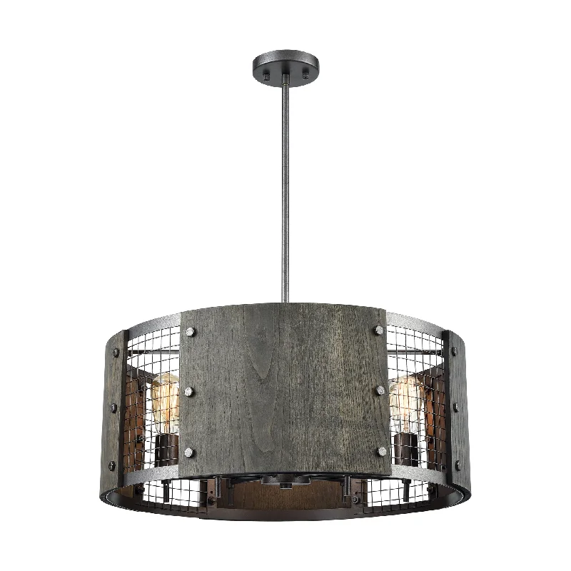 Mini Chandeliers for Adding Charm to Small SpacesMini Chandeliers for Adding Charm to Small SpacesHalstead 6-Light Chandelier in Ash Gray and Dark Gray Wood with Wood and Wire Mesh Shade ELK Lighting Mini Chandeliers for Adding Charm to Small SpacesMini Chandeliers for Adding Charm to Small SpacesHalstead 6-Light Chandelier in Ash Gray and Dark Gray Wood with Wood and Wire Mesh Shade ELK Lighting