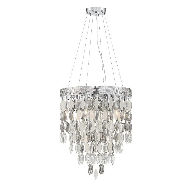 Minimalist Chandeliers for Sleek and Simple InteriorsMinimalist Chandeliers for Sleek and Simple InteriorsHudson 9 Light Polished Chrome Chandelier
