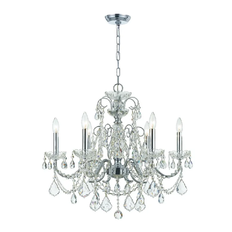 Chandeliers with Sputnik - Style Design for a Futuristic VibeChandeliers with Sputnik - Style Design for a Futuristic VibeImperial 6 Light Clear Italian Crystal Polished Chrome Chandelier Chandeliers with Sputnik - Style Design for a Futuristic VibeChandeliers with Sputnik - Style Design for a Futuristic VibeImperial 6 Light Clear Italian Crystal Polished Chrome Chandelier