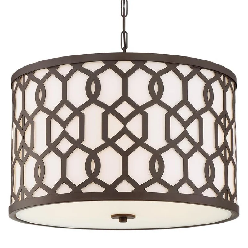 Chandeliers with Frosted Glass for a Softer Light DiffusionChandeliers with Frosted Glass for a Softer Light DiffusionLibby Langdon for Crystorama Jennings Outdoor 5 Light Chandelier
