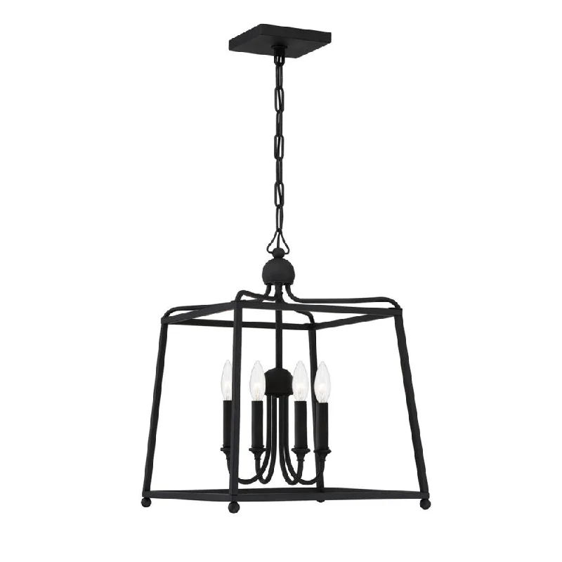 Mini Chandeliers for Adding Charm to Small SpacesMini Chandeliers for Adding Charm to Small SpacesLibby Langdon Sylvan 4 Light Black Forged Mini Chandelier