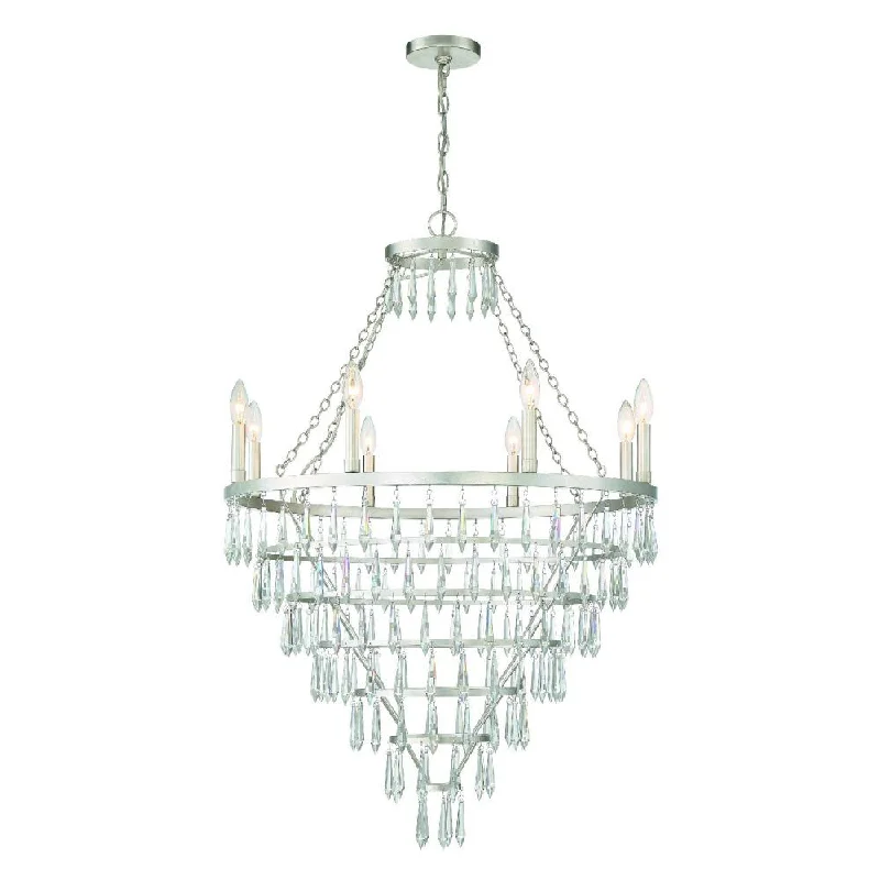 LED Chandeliers for Energy - Efficient LightingLED Chandeliers for Energy - Efficient LightingLucille 8 Light Antique Silver Chandelier