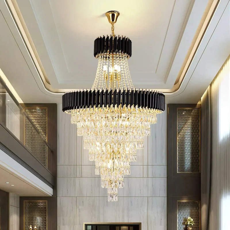 Black chandelier