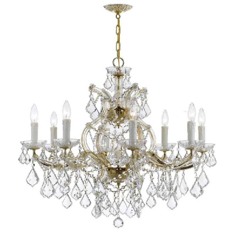 LED Chandeliers for Energy - Efficient LightingLED Chandeliers for Energy - Efficient LightingMaria Theresa 9 Light Hand Cut Crystal Gold Chandelier LED Chandeliers for Energy - Efficient LightingLED Chandeliers for Energy - Efficient LightingMaria Theresa 9 Light Hand Cut Crystal Gold Chandelier