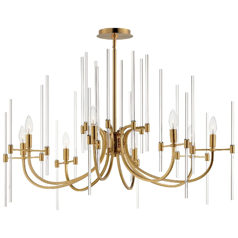 Chandeliers with Adjustable Height for Custom InstallationChandeliers with Adjustable Height for Custom InstallationDivine 8-Light Chandelier